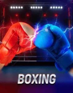 FBMPLAY boxing sports event with intense match atmosphere